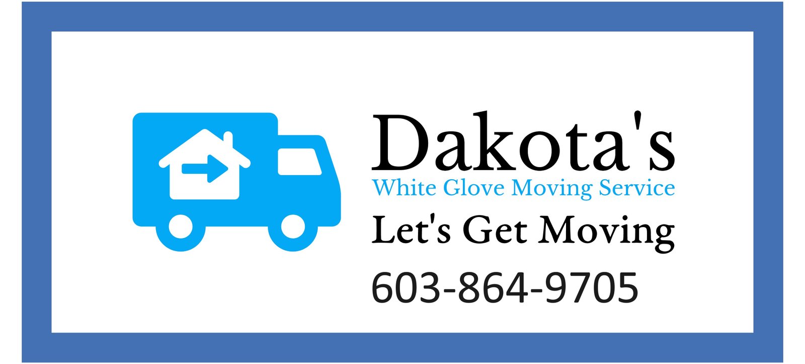 Dakota's White Glove Moving Service logo