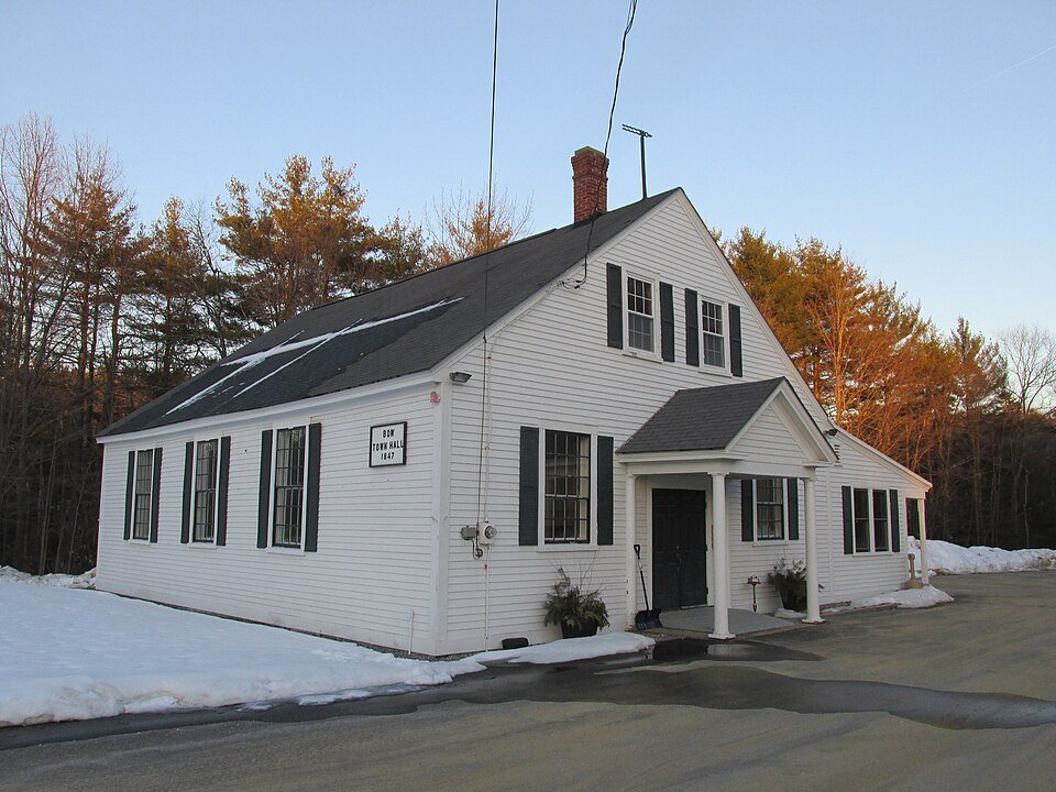 Local view in Bow, NH