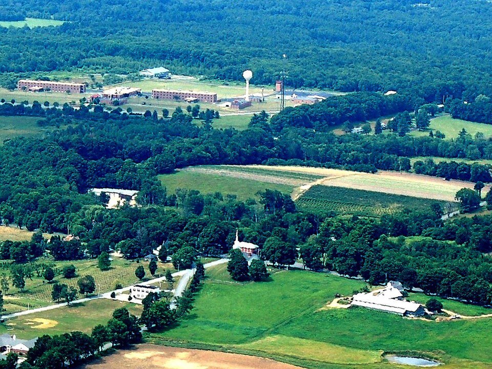 Local view in New Braintree, MA